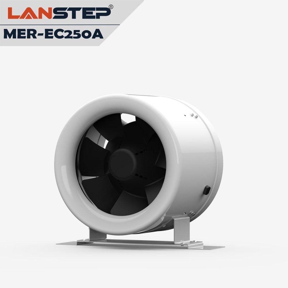 EC250A-inline-duct-fan with thermostat