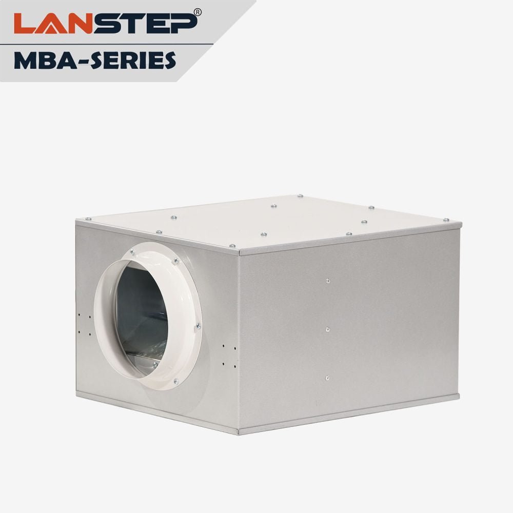 MBA Series Centrifugal Metal Silent Fan | Efficient Square Vent Duct Fan