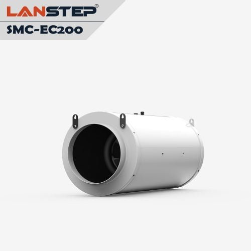 SMC-EC200 8 Inch Silenced Inline Fans with EC Motor | Silent and Powerful Extractor Fan