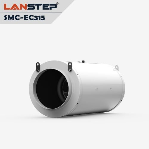 SMC-EC315 12 Inch Silenced Inline Fans with EC Motor | Silent Inline Fan Hydroponics Solution