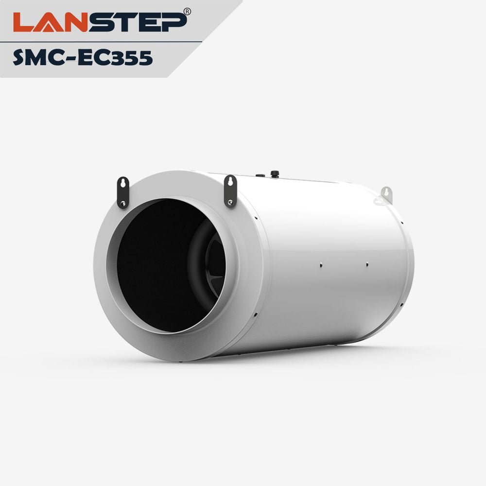 SMC-EC355 14 Inch Silenced Inline Fans with EC Motor | Silent Mixflow Inline Fan 315mm